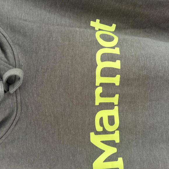 Marmot Men's Hoodie Sweatshirt Green Olive - XXL - Picture 3 of 8